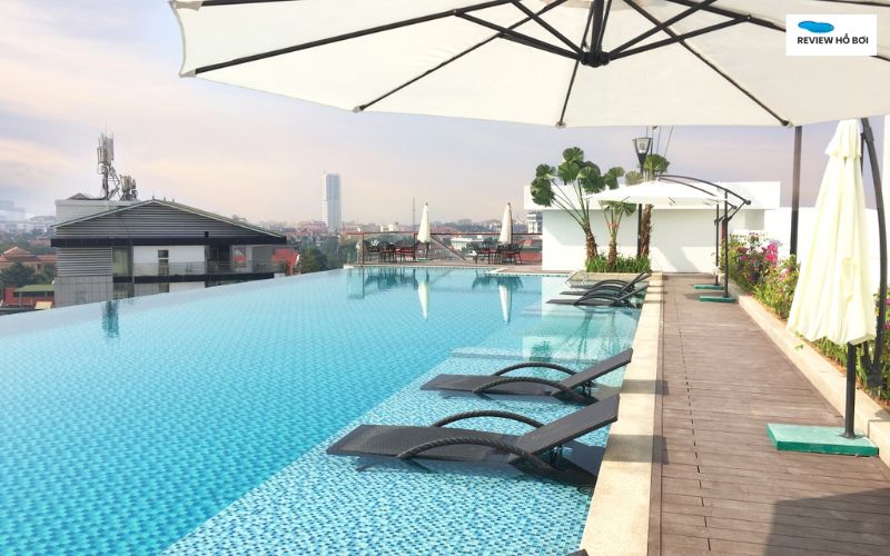 Bể bơi vô cực Mandala Hotel & Spa Bắc Ninh