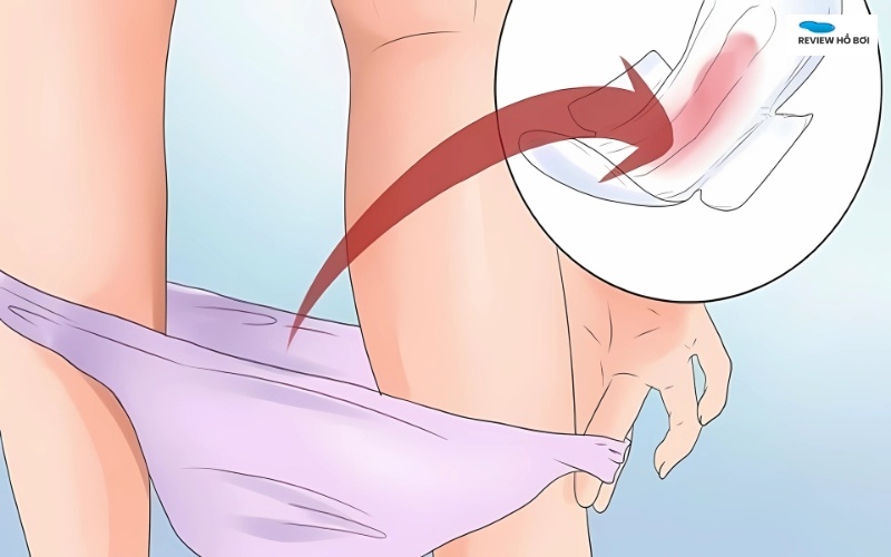 Góc thắc mắc: Dùng băng vệ sinh thường khi đi bơi được không? Không khuyến khích sử dụng băng vệ sinh thường khi đi bơi
