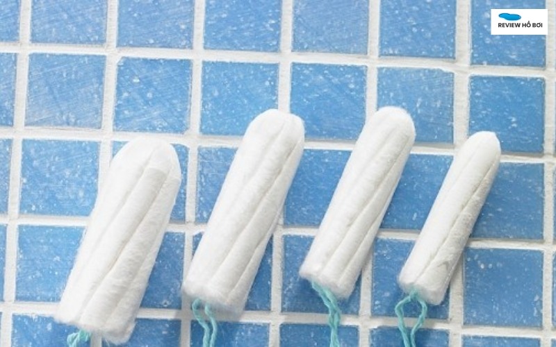 Góc thắc mắc: Dùng băng vệ sinh thường khi đi bơi được không? Tampon là một trong những giải pháp cứu cánh hiệu quả