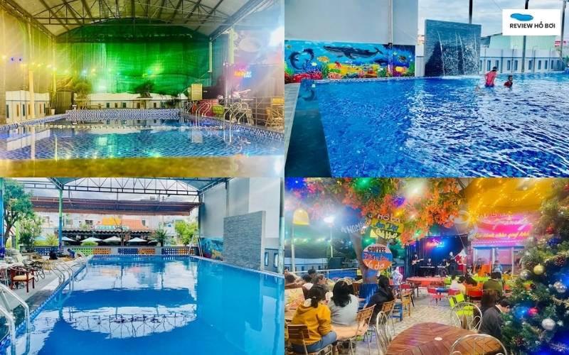 Top 10 hồ bơi Bình Định chất lượng đáng trải nghiệm nhất 2025 Hồ bơi kết hợp quán café mát mẻ, thư giãn tại Tuy Phước, Bình Định