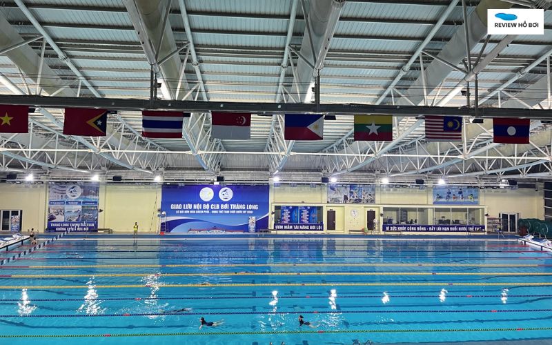 Review 10+ hồ Bơi Hà Nội đẹp, sạch, chất lượng nhất để hạ nhiệt mùa hè Cung thể thao dưới nước Mỹ Đình