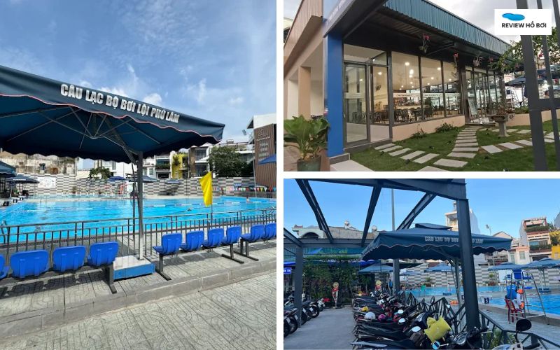 Review hồ bơi Phú Lâm Quận 6 mới nhất - Giá vé, giờ mở cửa Những tiện ích đi kèm tại hồ bơi Phú Lâm