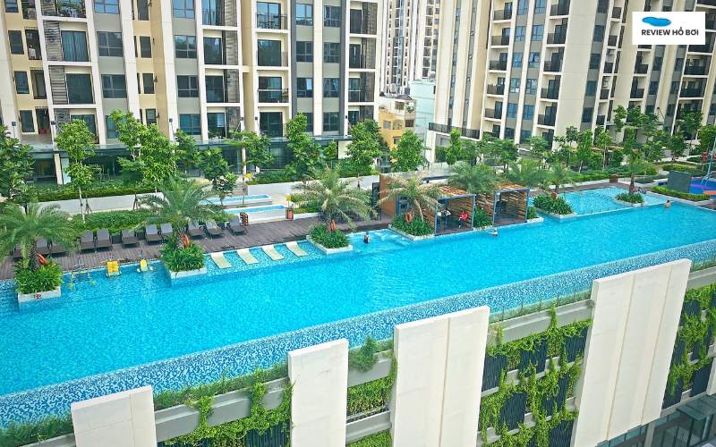 Review 8 hồ bơi Quận 10 được đánh giá cao nhất hiện nay Hồ bơi cao cấp trong khu chung cư Hà Đô