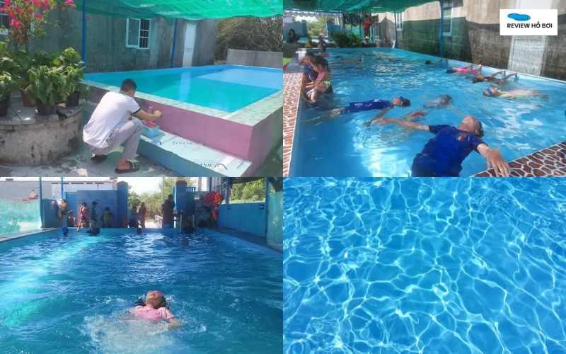 Top 10 hồ bơi Quảng Nam sạch đẹp, tiện nghi, cho mọi lứa tuổi Học sinh đến bơi tại hồ bơi Cộng đồng khá đông vào cuối tuần