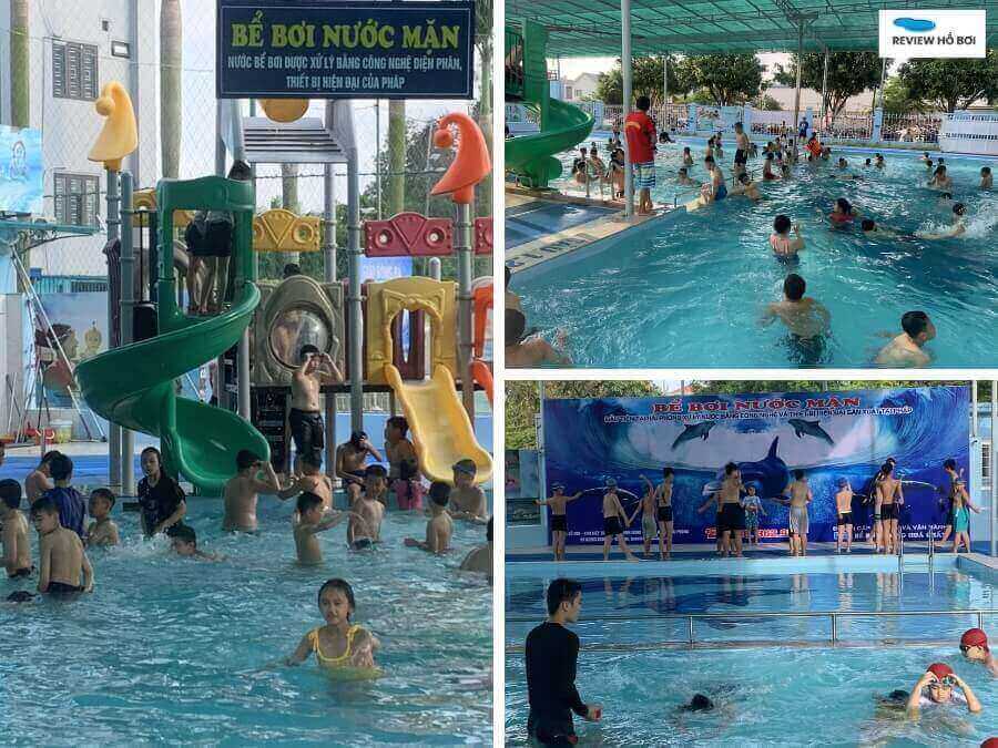 Review bể bơi Cựu Viên chi tiết - Giá vé, giờ mở cửa Các lớp học bơi tại Bể Bơi Cựu Viên Hải Phòng
