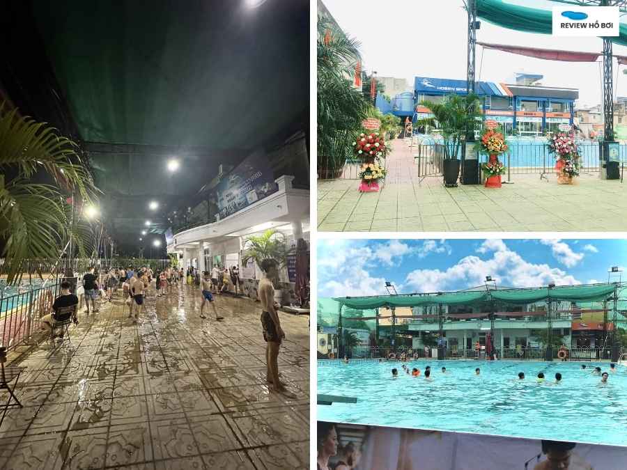 Review bể bơi Hồ Sen mới nhất: Giá vé, giờ mở cửa, tiện nghi Các tiện ích đi kèm tại bể bơi Hồ Sen