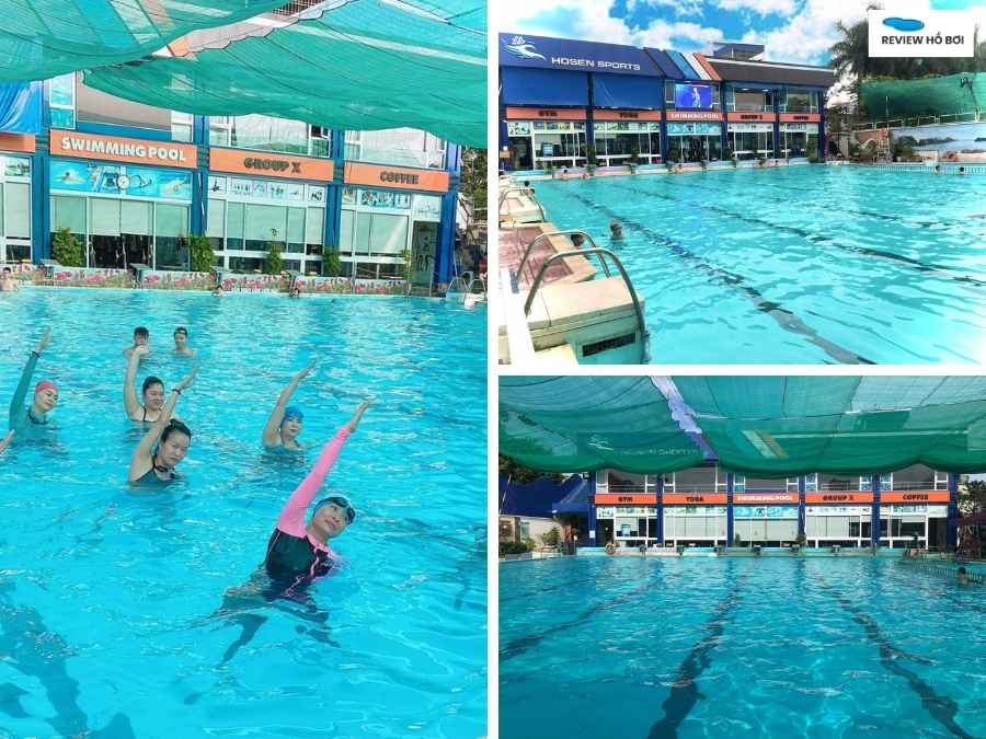 Review bể bơi Hồ Sen mới nhất: Giá vé, giờ mở cửa, tiện nghi Bể bơi Hồ Sen thoáng mát, sạch sẽ và có mái che, phù hợp mọi mùa