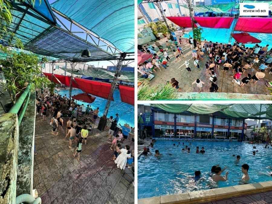 Review bể bơi Hồ Sen mới nhất: Giá vé, giờ mở cửa, tiện nghi Cuối tuần là thời điểm nhiều người đến bơi tại Hồ Sen, dễ bị quá tải