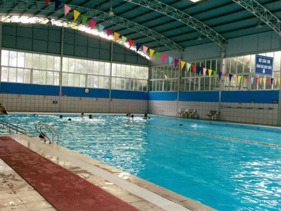Chất lượng nước bể bơi Khăn Quàng Đỏ