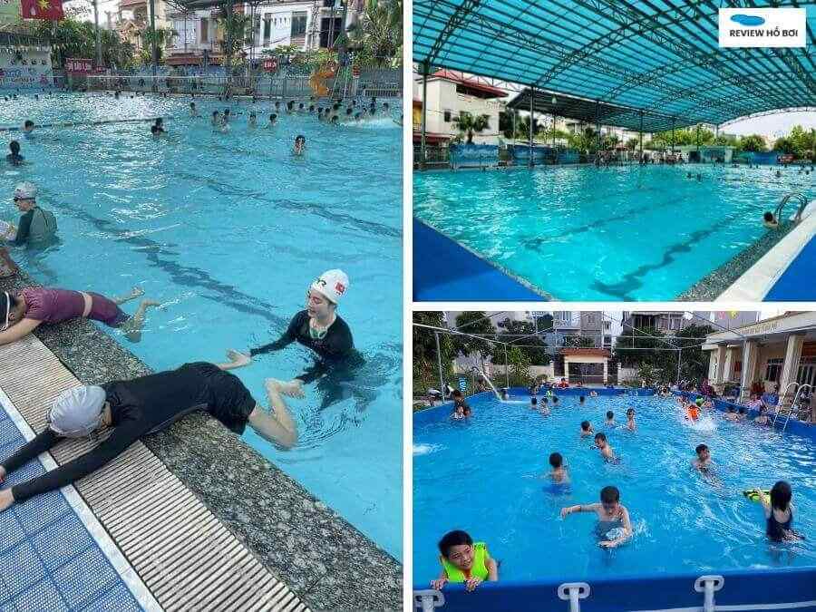 Review bể bơi La Khê mới nhất: Giá vé, giờ hoạt động, lịch bơi Bể bơi La Khê là điểm đến quen thuộc của người dân Hà Đông (Nguồn: Tổng hợp)