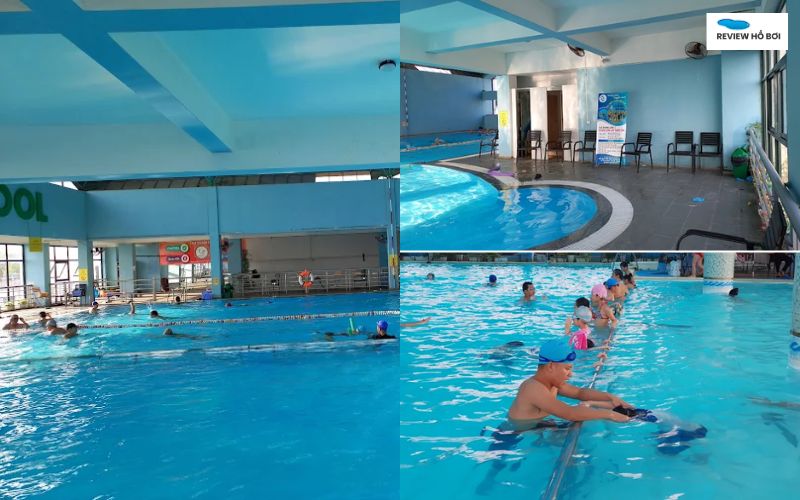 Review bể bơi Sense Aqua: Giá vé, giờ mở cửa và trải nghiệm thực tế Bể bơi Sense Aqua có thiết kế hiện đại với không gian trong nhà