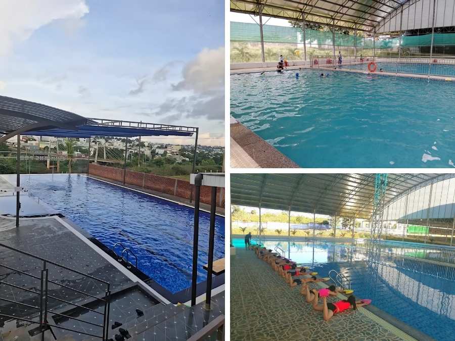 Top 5+ hồ bơi Gia Lai sạch đẹp đáng trải nghiệm 2025 Hồ bơi Yết Kiêu là bể bơi ngoài trời có mái che