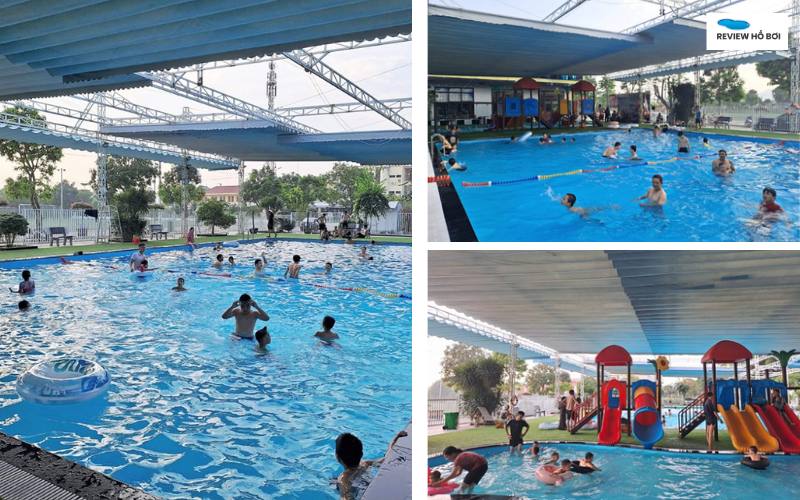 Top 6 hồ bơi Hà Nam sạch, đẹp, tiện nghi đáng trải nghiệm nhất Không gian rộng - khu người lớn, trẻ em an toàn