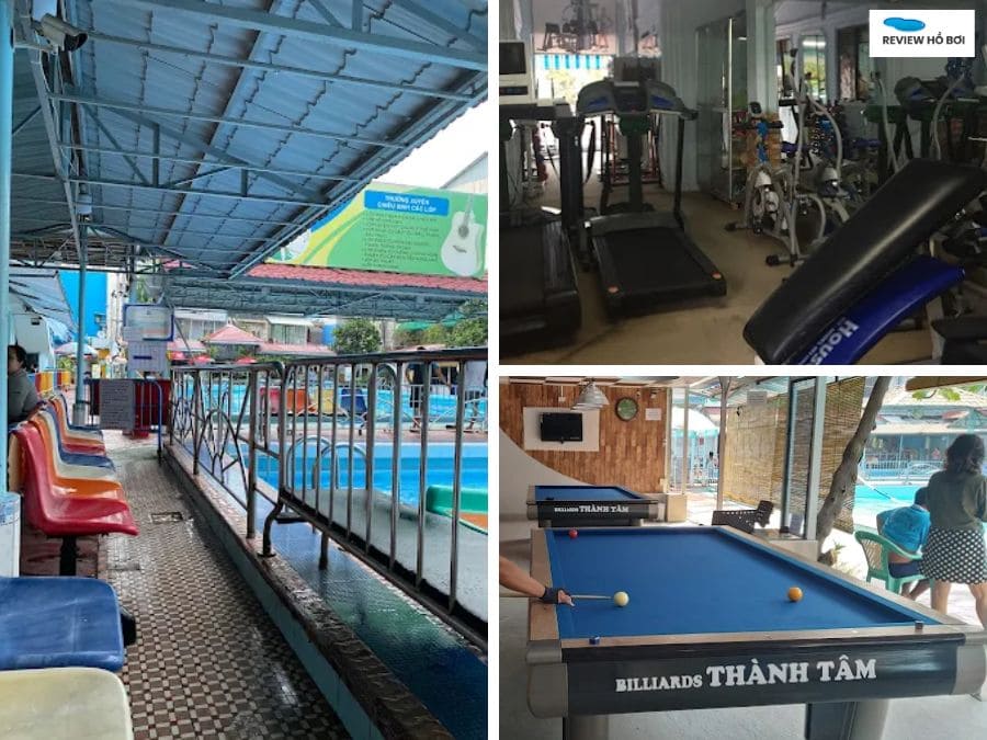 Đánh giá hồ bơi Kỳ Đồng mới nhất: Giá vé, giờ mở cửa, tiện ích Các tiện ích/ dịch vụ bổ sung tại bể bơi Kỳ Đồng