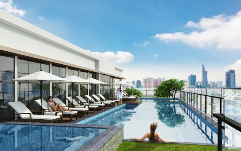 Top 10+ hồ bơi quận 4 sạch, đẹp, được yêu thích nhất Hồ bơi The Gold Pool quận 4