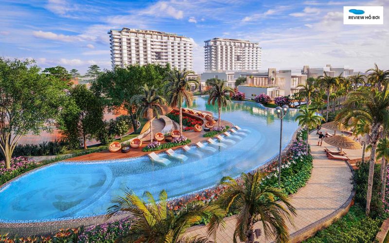 Top 10 hồ bơi Vũng Tàu đẹp mê hồn cho team sống ảo Hồ bơi Aria Resort Vũng Tàu
