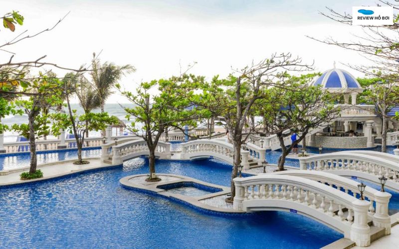 Top 10 hồ bơi Vũng Tàu đẹp mê hồn cho team sống ảo Hồ bơi Lan Rừng Beach Resort