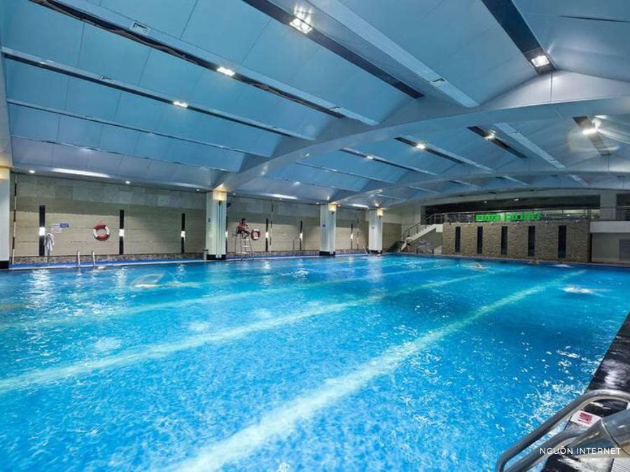 Top 10 bể bơi bốn mùa Hà Nội sạch đẹp, đáng đi nhất hiện nay Bể bơi bốn mùa Hapulico