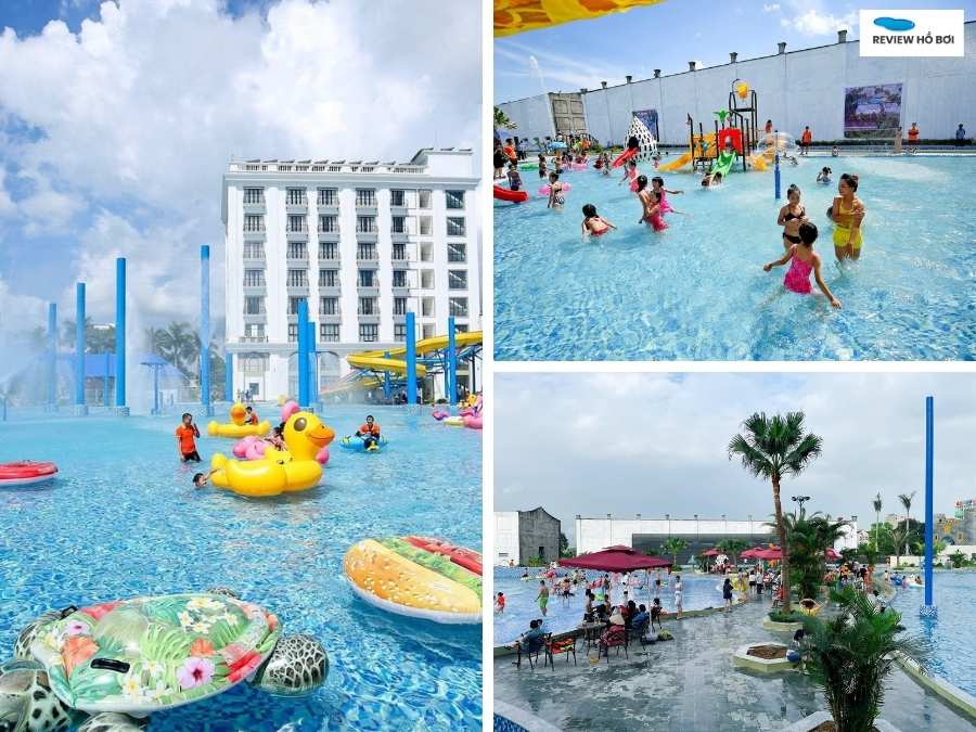 Top 5 Bể bơi Ninh Bình sạch đẹp, hiện đại bạn nên trải nghiệm bể bơi Ninh Bình công viên nước Tulip