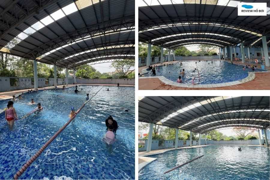 Update 10 bể bơi Thái Nguyên sạch đẹp, chất lượng nhất hiện nay Hồ bơi Gang Thép - Phân làn rõ ràng, vệ sinh đảm bảo (Nguồn: Internet)