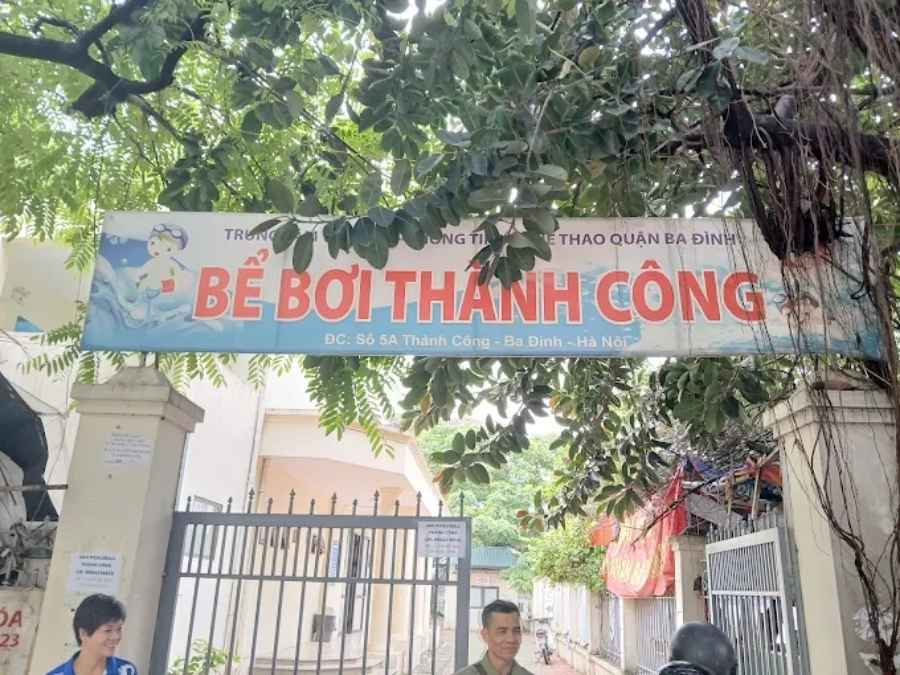 Review bể bơi Thành Công mới nhất: Giá vé, giờ mở cửa và dịch vụ Địa chỉ bể bơi Thành Công