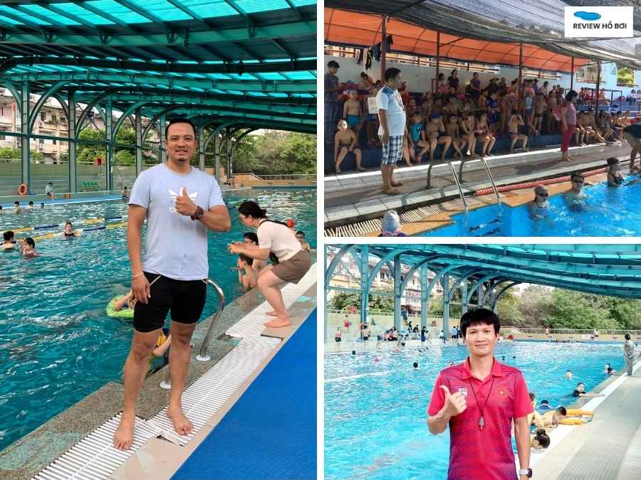 Review bể bơi Thành Công mới nhất: Giá vé, giờ mở cửa và dịch vụ Đội ngũ nhân viên bể bơi Thành Công