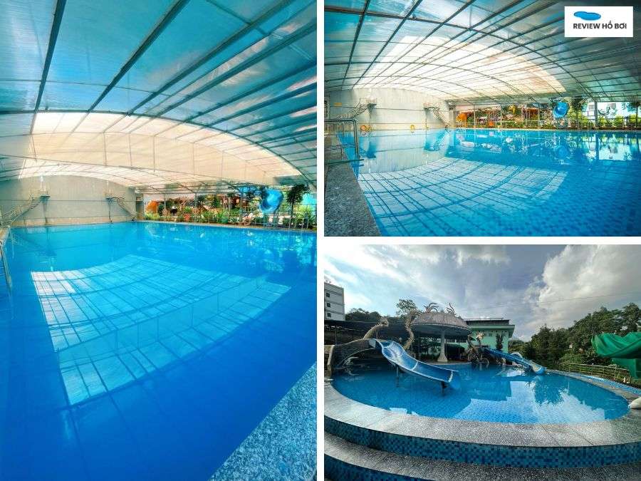 Top 6 bể bơi Tuyên Quang sạch đẹp, thu hút khách nhất Bể bơi Tuyên Quang khách sạn Spa2 Ngọc Hà