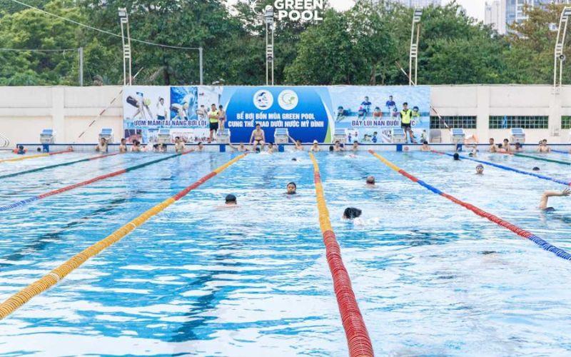 Review Cung Thể Thao Dưới Nước Mỹ Đình - Giờ mở cửa, giá vé Các tiện ích tại Cung Thể Thao Dưới Nước Hà Nội