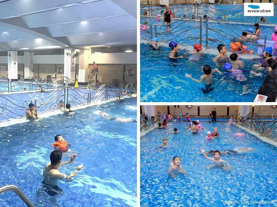 Khu vực bơi lội dành cho trẻ em tại Hapulico 