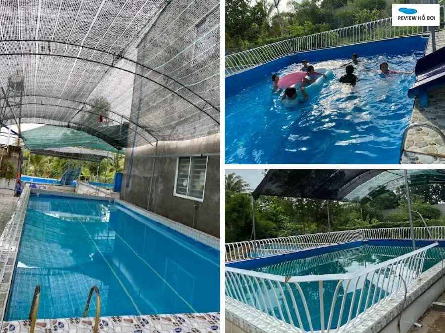 Top 7 hồ bơi An Giang sạch đẹp, an toàn, đáng trải nghiệm hiện nay Hồ bơi Cá Voi Xanh An Giang thiết kế đơn giản, thoải mái