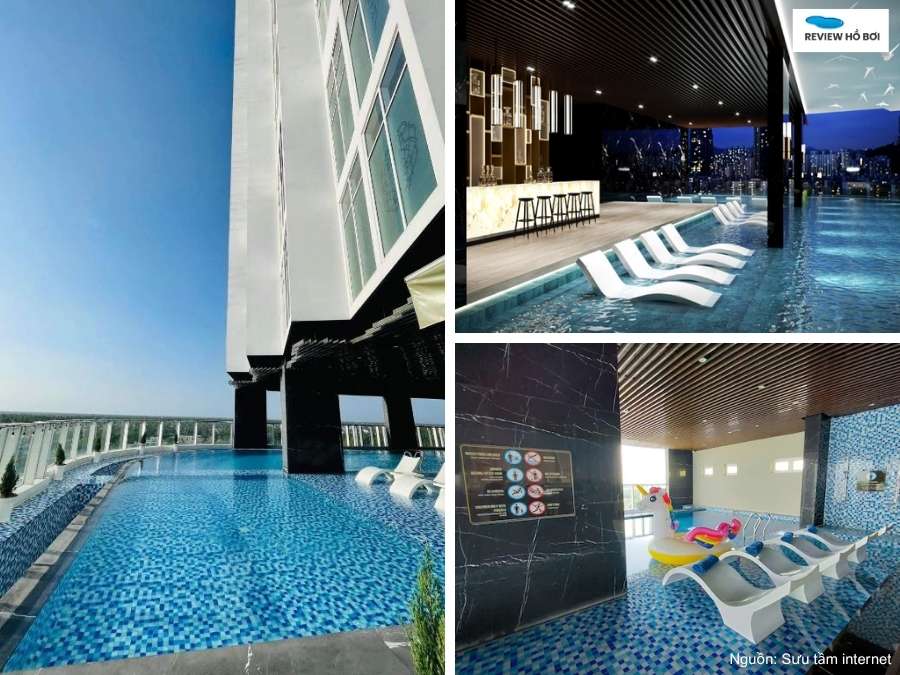 Top 7 hồ bơi Bến Tre sạch đẹp, giá tốt và tiện nghi Hồ bơi vô cực sang trọng tại khách sạn Diamond Stars