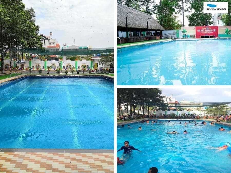 Làn nước trong xanh được xử lý bằng Ozone tại Hồ Bơi Babylon