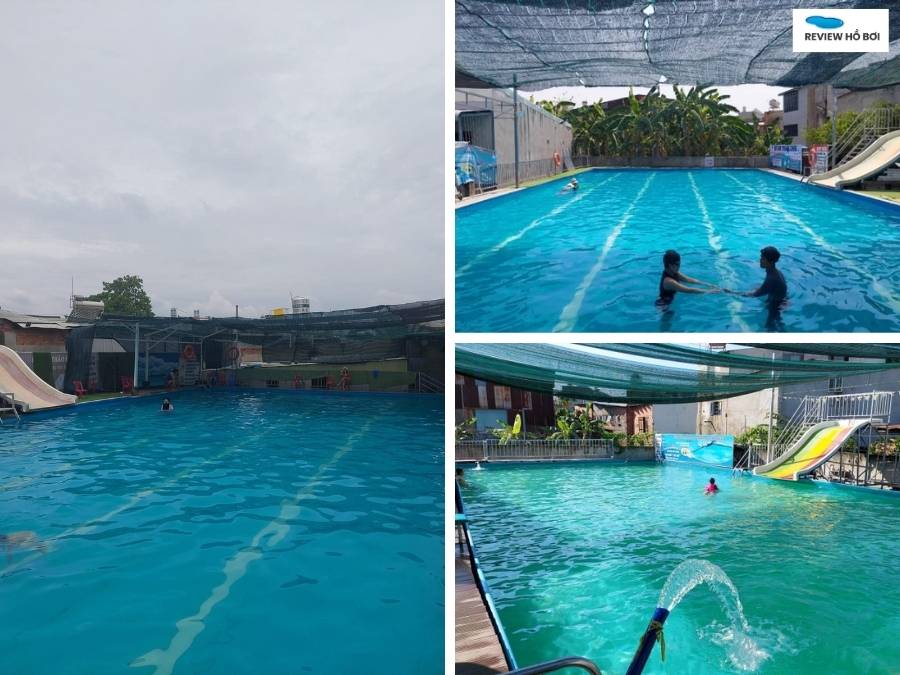 Vẻ trong lành và sạch sẽ tại Hồ Bơi Thảo Linh