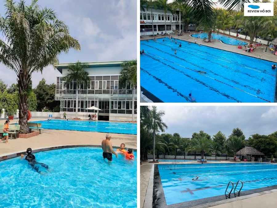 Danh sách 10 hồ bơi Bình Dương lý tưởng cho ngày nắng nóng Hồ bơi Hiệp Thành 3 có khu vực riêng biệt cho từng độ tuổi