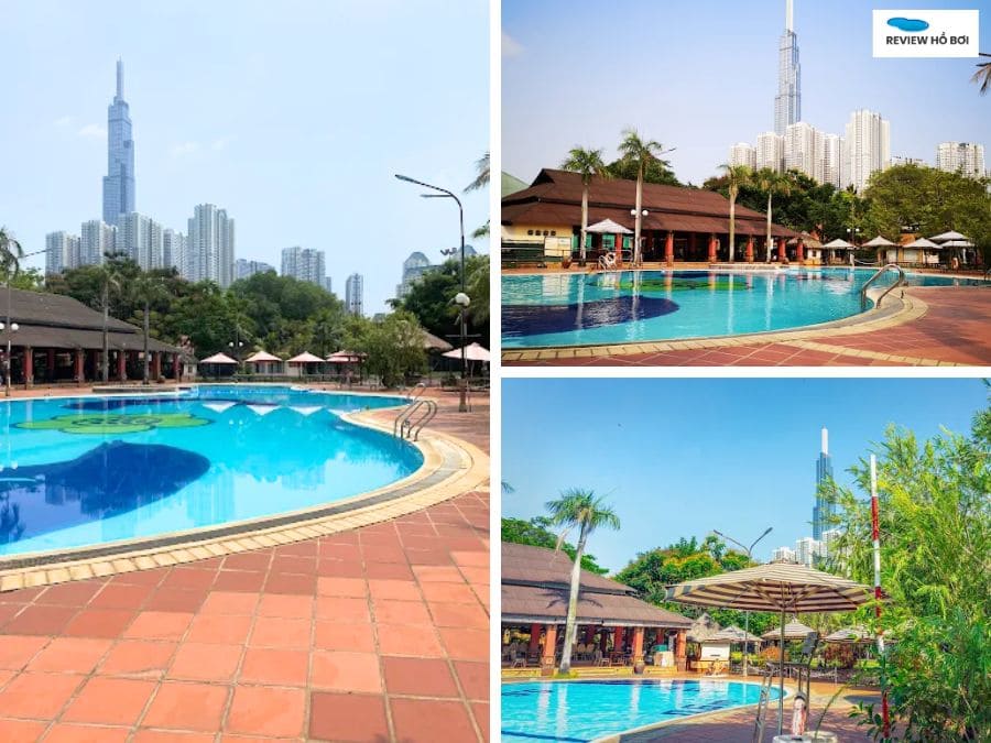 Hồ bơi Văn Thánh sạch đẹp và thoáng mát