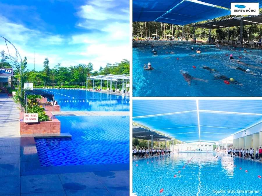 Hai khu vực bơi lội dành cho người lớn tại Cộng Đồng 2