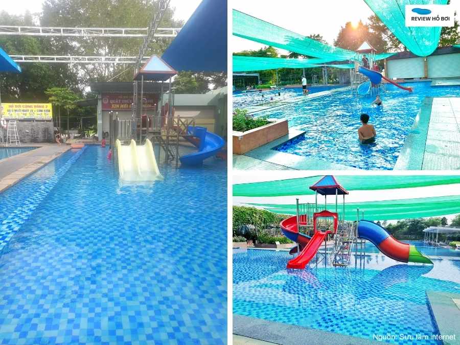 Hồ bơi trẻ em tại bể bơi Cộng Đồng 2