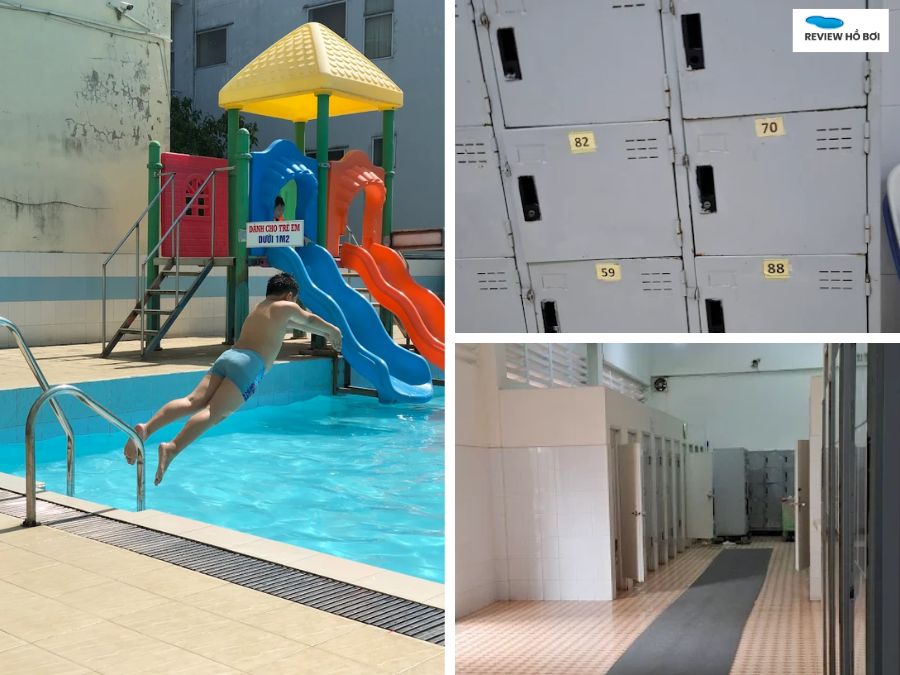 Một số tiện ích có tại hồ bơi Đại Đồng