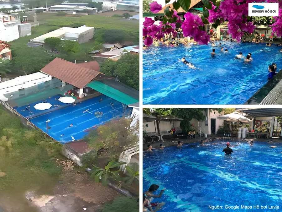 Top 6 hồ bơi Hóc Môn đẹp, sạch, đáng trải nghiệm năm 2025 Hồ bơi Lavie Hóc Môn có mái che và nhiều cây xanh