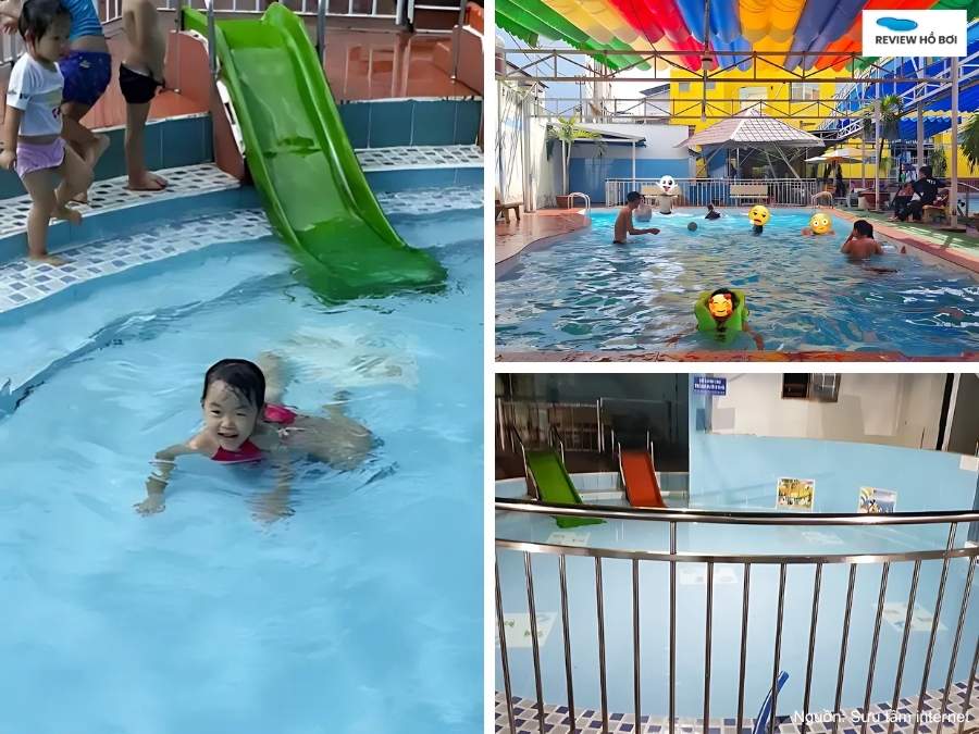 Review hồ bơi Lido Bình Thạnh: Giá vé, giờ mở cửa, tiện ích Khu vực bơi lội dành cho trẻ em tại Lido Bình Thạnh