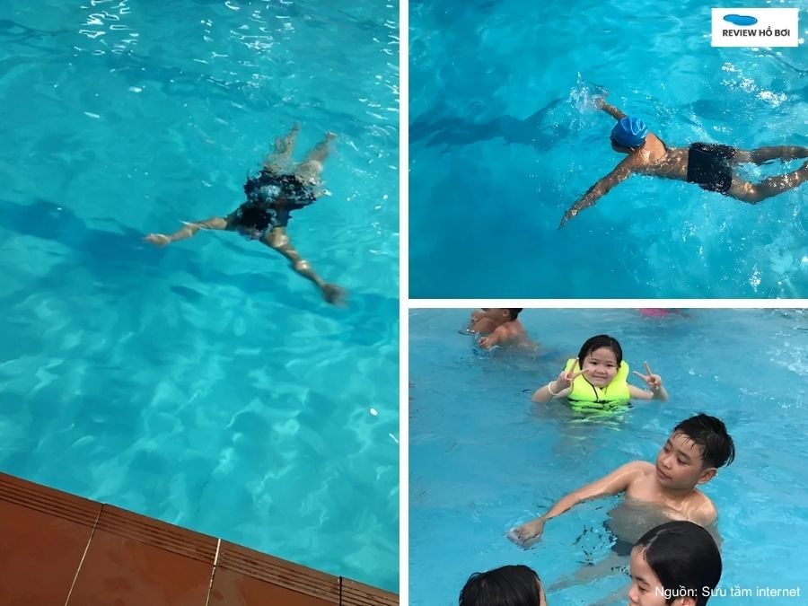 Review hồ bơi Lido Bình Thạnh: Giá vé, giờ mở cửa, tiện ích Làn nước trong xanh và sạch sẽ tại bể bơi Lido