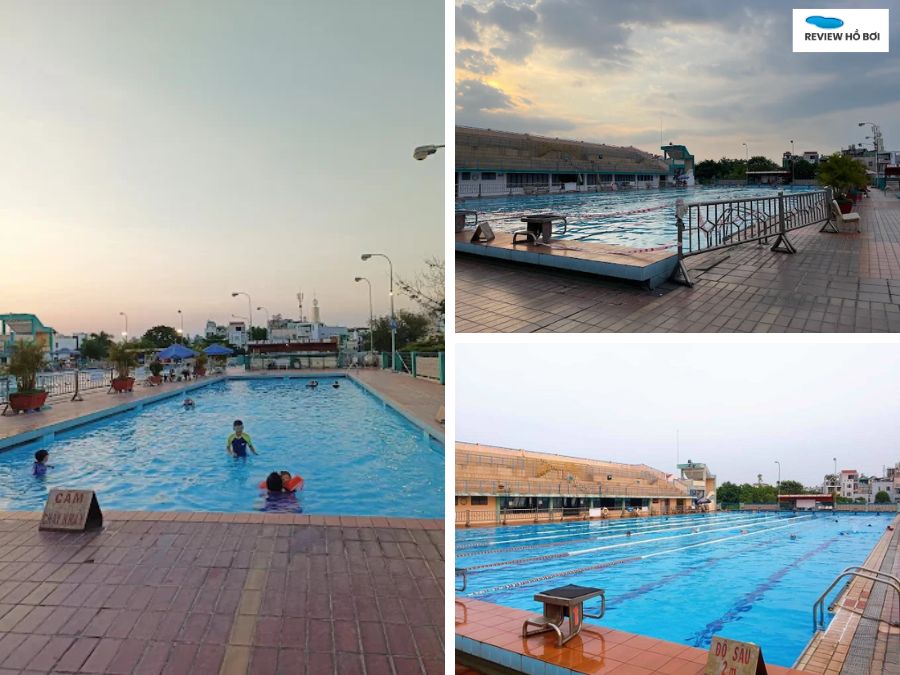 Review hồ bơi Nguyễn Tri Phương mới nhất - giá vé, giờ mở cửa Thiết kế hồ bơi Nguyễn Tri Phương Quận 10