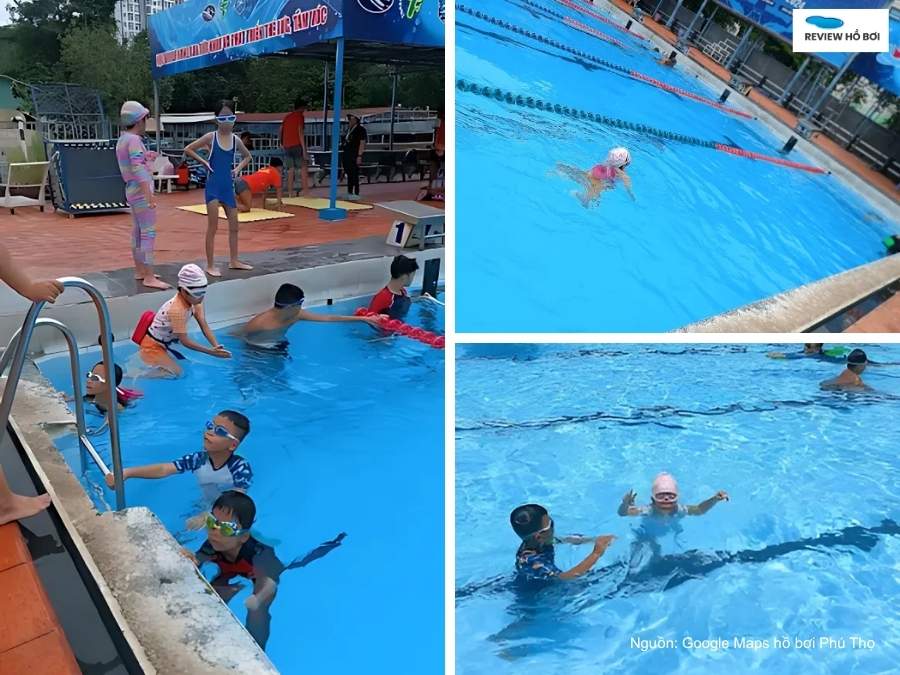 Review hồ bơi Phú Thọ mới nhất: Giá vé, giờ mở cửa và lớp học bơi Khu vực bơi lội dành riêng cho trẻ em