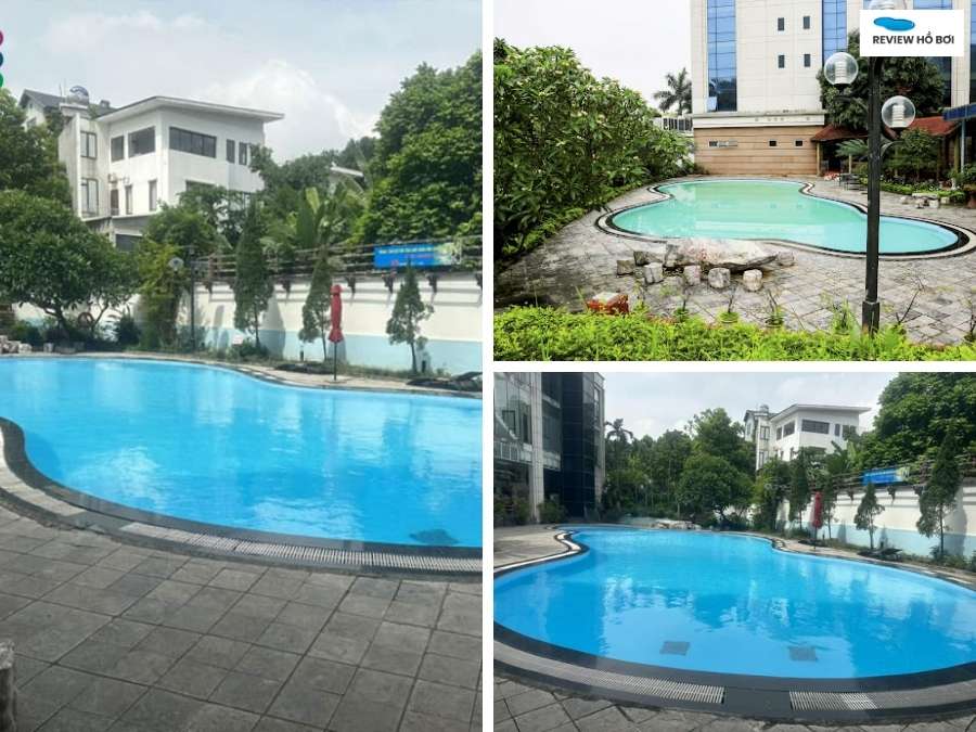 Bể bơi khách sạn Việt Trì Garden