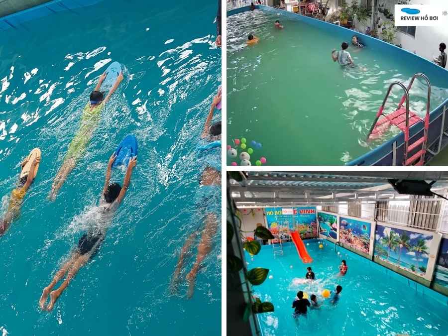 Hồ bơi trong nhà hiện đại tại Thế Vinh