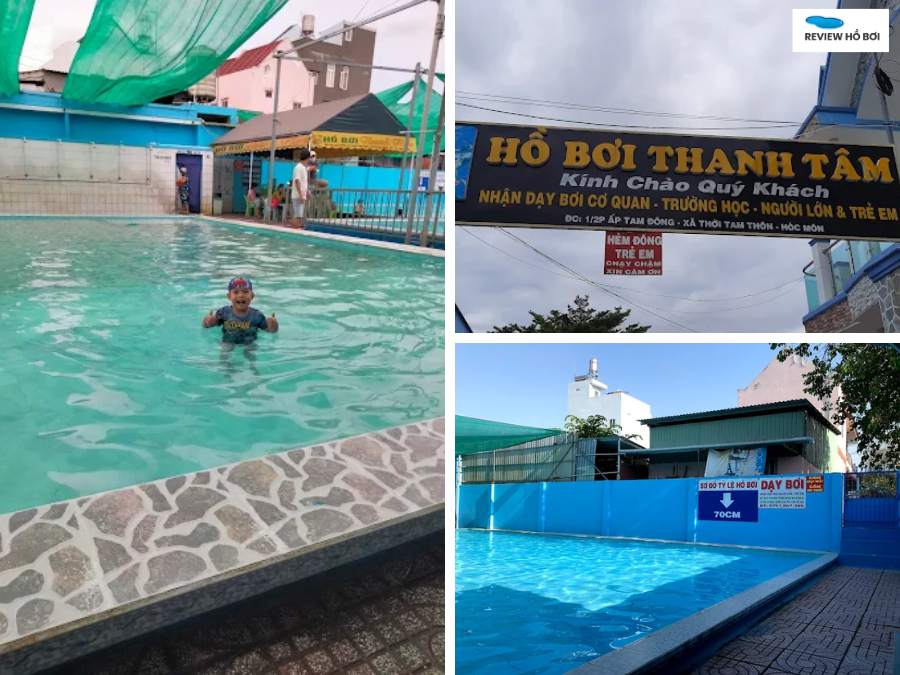 Review hồ bơi Thanh Tâm mới nhất: Giá vé, giờ hoạt động, sđt Lớp học bơi tại hồ bơi Thanh Tâm Hóc Môn cho mọi lứa tuổi