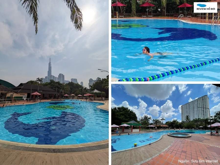 Review hồ bơi Văn Thánh: Giá vé, chất lượng nước và tiện ích Khu vực bơi lội dành cho người lớn tại bể bơi Văn Thánh