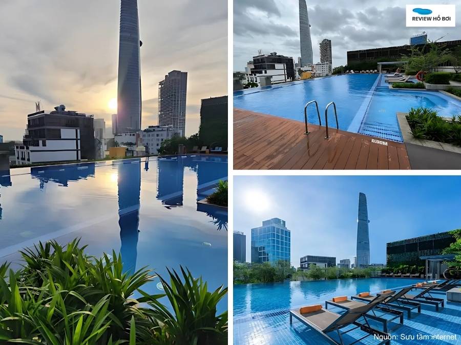 Top 7 hồ bơi vô cực TPHCM sang trọng, view triệu đô Hồ bơi vô cực tại khách sạn Fusion Original Saigon Centre
