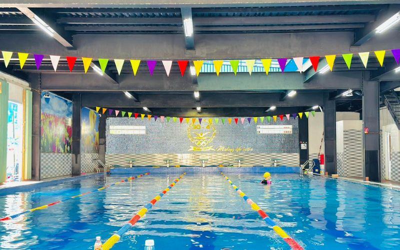 Review Trung Tâm Bơi Lội Bốn Mùa 30-4: Giá vé, lịch bơi Các tiện ích tại Trung Tâm Bơi Lội Bốn Mùa 30-4