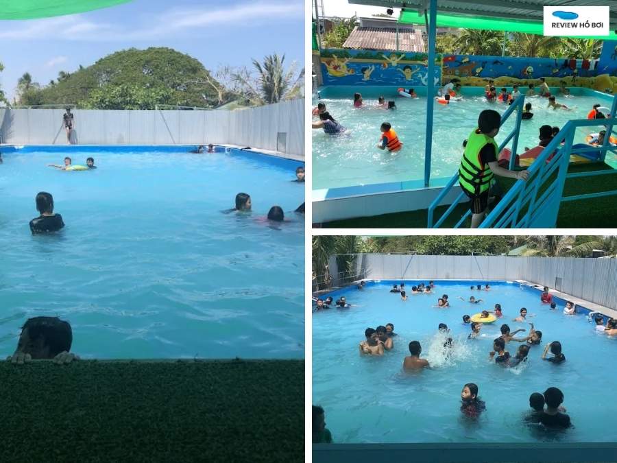 Top 3 hồ bơi Bạc Liêu nước sạch, chất lượng hiện nay Hồ bơi Khánh Huy với không gian rộng và nhiều cây xanh